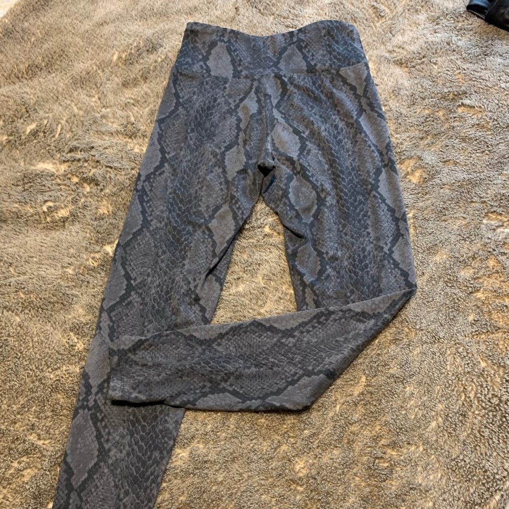 Express snake print leggings